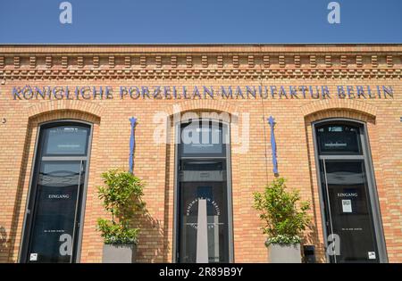 KPM, Königliche Porzellan Manufaktur, Wegelystraße, Charlottenburg, Berlin, Deutschland *** Lokale Bildunterschrift *** , Berlin, Deutschland Stockfoto