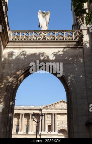 Elglise Saint-Germain-l'Auxerrois de Paris, Frankreich. Stockfoto