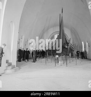 Aktueller 9-3-1960 : Königlicher dänischer Charme Norwegen hat einen offiziellen königlichen Besuch aus Dänemark, drei kalte und saure Tage im Februar zu Ende Foto: Ivar Aaserud / Sverre A. Børretzen / Aktuell / NTB ***FOTO NICHT IMAGE PROCESSED*** Stockfoto