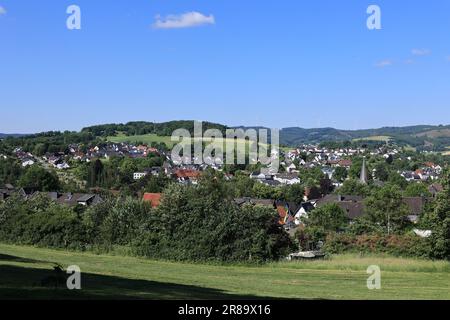 Impressionen aus der Stadt Balve im Sauerland Stockfoto