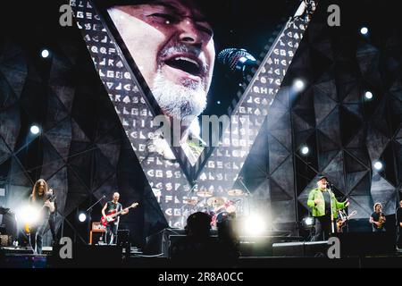 Rom, Italien. 17. Juni 2023. Vasco Rossi Live im Stadio Olimpico in Rom, Italien, am 17. Juni 2023. (Foto: Fabrizio Di Bitonto/Pacific Press/Sipa USA) Guthaben: SIPA USA/Alamy Live News Stockfoto