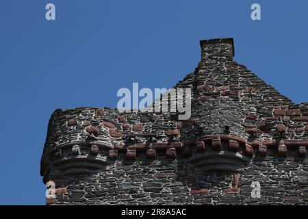 Skipness Schloss Stockfoto