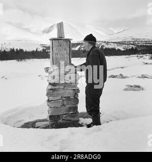 Tatsächlich 18-7-1960: Strømbu-Kara sechs alte Junggesellen führen eine Pension in Sollia und machen es so gemütlich für die Gäste, dass sie zwanzig Jahre in Folge wiederkommen. Foto: Aage Storløkken / Aktuell / NTB ***FOTO NICHT VERARBEITET*** Stockfoto