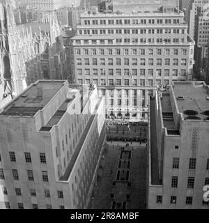 Aktuell 09-1948: New York, die Stadt mit einem großen B. Foto; nach Bratland/Aktuell/NTB ***FOTO NICHT VERARBEITET*** Stockfoto