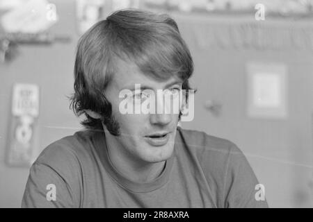 Strom 34 - 5 - 1974: Falkum macht LiveStud. Mit. Leif Roar Falkum verlangt einen Medaillenplatz während der Leichtathletik-EC in Rom. Foto: Ivar Aaserud / Aktuell / NTB ***FOTO NICHT ABGEBILDET*** Stockfoto