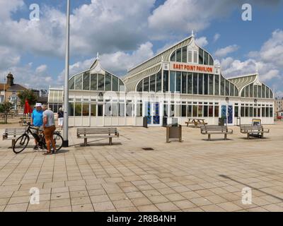 Lowestoft, Suffolk - 19. Juni 2023 : East Point Pavillon. Stockfoto