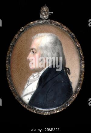 John Beale Bordley 1821 von Joseph Robinson, Engländer, geboren ca. 1768-Tote? Stockfoto