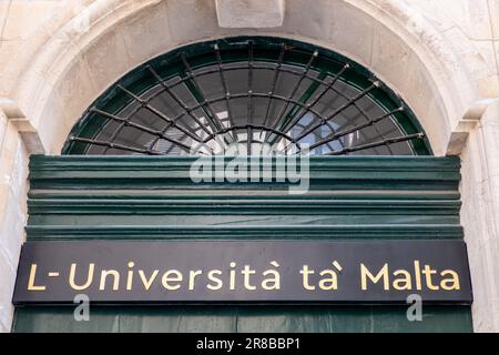 Valletta, Malta, 4. Mai 2023. Das College of Malta ist eine Jesuitenschule, die 1592 auf Ersuchen von Papst Clement VIII. Gegründet wurde Wenn der je Stockfoto