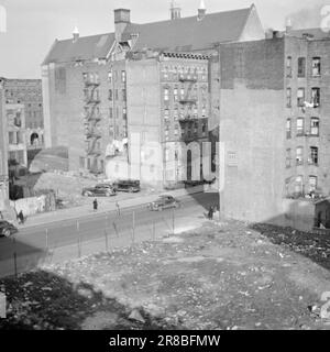 Aktuell 09-1948: New York, die Stadt mit einem großen B. Foto; nach Bratland/Aktuell/NTB ***FOTO NICHT VERARBEITET*** Stockfoto