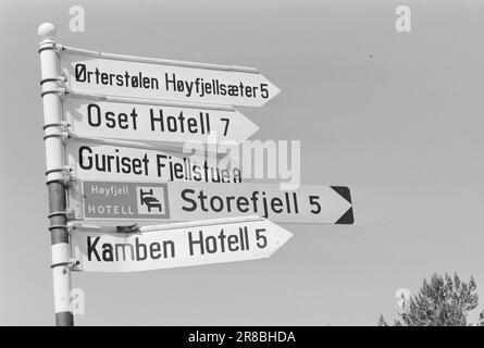 Aktuell 28 - 1 - 1974: Organisationsfreiheit nur eine Organisationsfreiheit nur ein Mythos nur zwei der Hotels in Hallingdal haben einen Tarifvertrag mit dem Hotell- Og Restaurantarbeiderforbundet. Wenn die Mitarbeiter ein Interesse an der Organisation zeigen, werden sie von den Hotelbesitzern belästigt und mit Entlassung bedroht, die von der Unterdrückung ihrer Arbeiter in hohem Maße profitieren. Foto: Ivar Aaserut/Aktuell/NTB ***FOTO NICHT ABGEBILDET*** Stockfoto