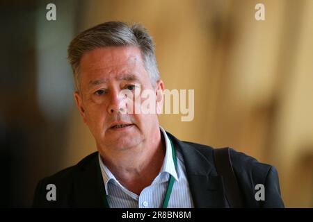 Edinburgh Scotland, Vereinigtes Königreich, 20. Juni 2023. Keith Brown MSP vom schottischen Parlament, mit sst/alamy Live News Stockfoto