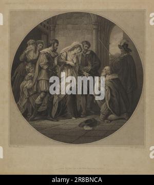 Ein Mann, der für Mercy Ca. 1788 von John Ogborne, Engländer, geboren in Chelmsford, England 1725-gestorben London, England 1795 Stockfoto