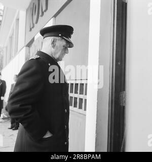 Aktueller 9-3-1960 : Königlicher dänischer Charme Norwegen hat einen offiziellen königlichen Besuch aus Dänemark, drei kalte und saure Tage im Februar zu Ende Foto: Ivar Aaserud / Sverre A. Børretzen / Aktuell / NTB ***FOTO NICHT IMAGE PROCESSED*** Stockfoto