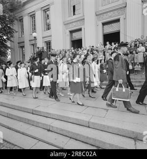 Derzeit 39-4-1960: Bauernstudentin des Tigerstaden Student Lars Ramstad wird vom Bergdorf Skjåk in die Betonblöcke in Oslo verpflanzt. "Hart", sagt er, "aber es wird funktionieren." Foto: Ivar Aaserud / Aktuell / NTB ***FOTO NICHT ABGEBILDET*** Stockfoto