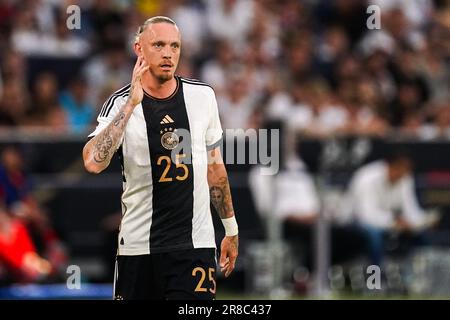 Gelsenkirchen, Deutschland. 20. Juni 2023. GELSENKIRCHEN, DEUTSCHLAND - 20. JUNI: Marius Wolf aus Deutschland schaut auf das internationale Freundschaftsspiel zwischen Deutschland und Kolumbien in der Veltins-Arena am 20. Juni 2023 in Gelsenkirchen (Foto von Joris Verwijst/Orange Pictures). Guthaben: Orange Pics BV/Alamy Live News Stockfoto