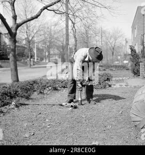 Aktuell 09-1948: New York, die Stadt mit einem großen B. Foto; nach Bratland/Aktuell/NTB ***FOTO NICHT VERARBEITET*** Stockfoto