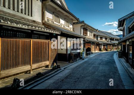 Straßenszene in Kurashiki, Okayama, Japan Stockfoto