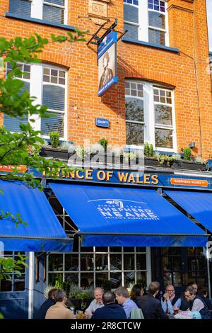 The Prince of Wales Pub, Cleaver Square, Kennington, London, UK Stockfoto