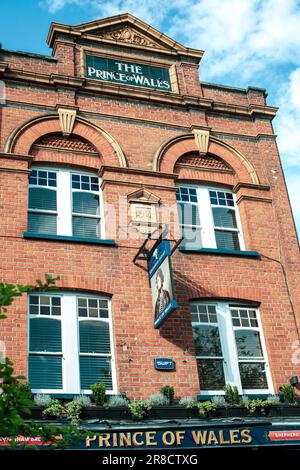 The Prince of Wales Pub, Cleaver Square, Kennington, London, UK Stockfoto