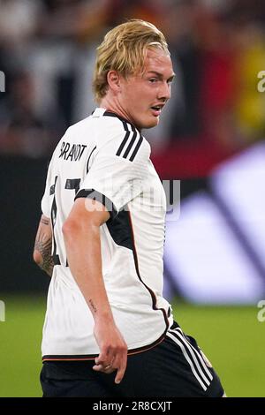 Gelsenkirchen, Deutschland. 20. Juni 2023. GELSENKIRCHEN, DEUTSCHLAND - 20. JUNI: Julian Brandt aus Deutschland schaut auf das internationale Freundschaftsspiel zwischen Deutschland und Kolumbien in der Veltins-Arena am 20. Juni 2023 in Gelsenkirchen (Foto von Joris Verwijst/Orange Pictures). Guthaben: Orange Pics BV/Alamy Live News Stockfoto
