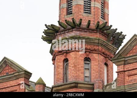 Pendleton Co-operative Society Offices 19-21 Broughton Road, Pendleton Stockfoto