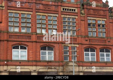 Pendleton Co-operative Society Offices 19-21 Broughton Road, Pendleton Stockfoto