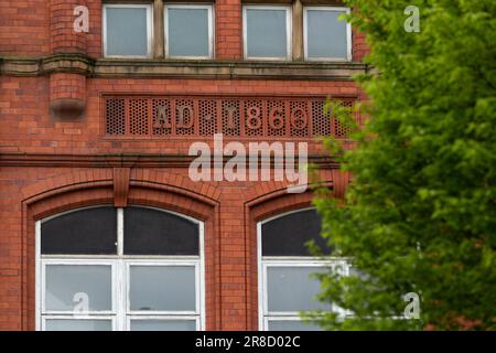 Pendleton Co-operative Society Offices 19-21 Broughton Road, Pendleton Stockfoto