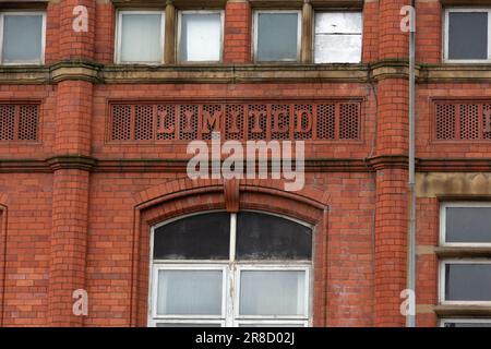 Pendleton Co-operative Society Offices 19-21 Broughton Road, Pendleton Stockfoto