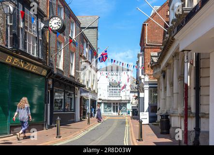 High Street, Cowes, Isle Of Wight, England, Vereinigtes Königreich Stockfoto