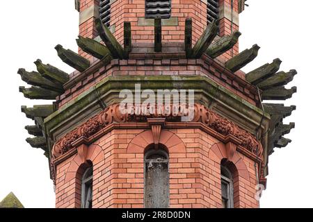 Pendleton Co-operative Society Offices 19-21 Broughton Road, Pendleton Stockfoto