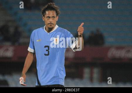 Montevideo, Uruguay. 20. Juni 2023. Mauricio Lemos von Uruguay, während des Spiels zwischen Uruguay und Kuba für die Internationale Freundschaft, im Centenario Stadium, in Montevideo, Uruguay am 20. Juni. Foto: Pool Pelaez Burga/DiaEsportivo/DiaEsportivo/Alamy Live News Kredit: DiaEsportivo/Alamy Live News Stockfoto