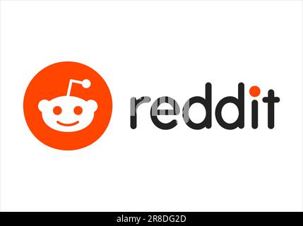 Kiew, Ukraine - 13. Juni 2023: Reddit Symbol für mobile Anwendung Stock Vektor