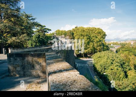 Schloss San Javier und Basilika, Navarra Spanien. Hochwertiges Foto Stockfoto