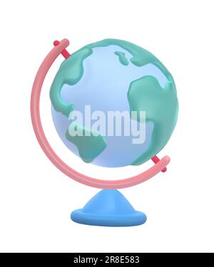 Symbol Schule 3D Stock Vektor