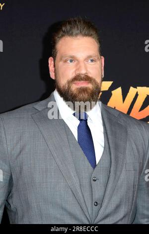 LOS ANGELES - 14. JUNI: Olivier Richters im Indiana Jones und The Dial of Destiny Los Angeles Premiere im El Capitan Theatre am 14. Juni 2023 in Los Angeles, Kalifornien Stockfoto