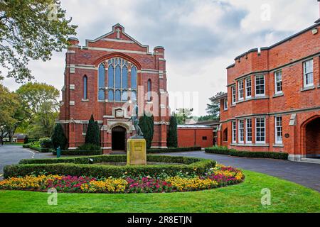 Die Memorial Chapel am King's College Stockfoto