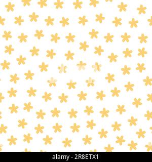 Kinder drucken nahtloses Design mit sich wiederholenden Mustern. Minimalistische Babys Mode Textil Illustration Stock Vektor