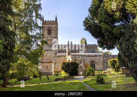 Pfarrkirche St. Mary the Virgin, Chipping Norton, Cotswolds, Oxfordshire, England Stockfoto