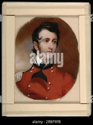 Leutnant John Trumbull Ray Ca. 1830 von Thomas Seir Cummings, geboren in Bath, England, 1804-Tote Hackensack, NJ 1894 Stockfoto