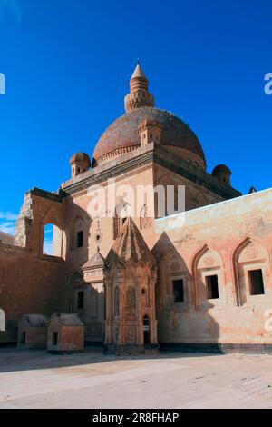 Ishak Pasha Palace in der Nähe von Dogubayazit, Ostanatolien, Türkei Stockfoto