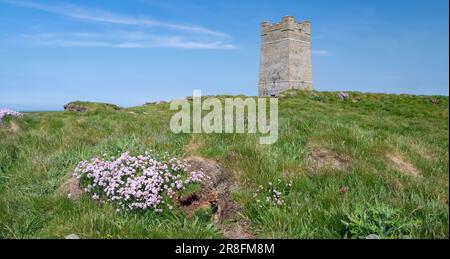 Das Kitchener Memorial wurde von den Menschen von Orkney nach dem Tod von Lord Kitchener errichtet, als das Boot HMS Hampshire im Jahr 1916, während des Ersten Weltkriegs, sank. M Stockfoto