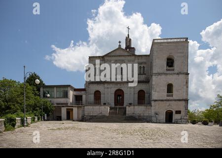 Das Heiligtum von San Gerardo Maiella, wunderschöne Kirche in Salerno, Kampanien, Salerno, Italien Stockfoto