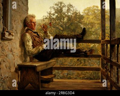 Independence (Squire Jack Porter) 1858 von Frank Blackwell Mayer, geboren in Baltimore, MD 1827, verstorben in Annapolis, MD 1899 Stockfoto