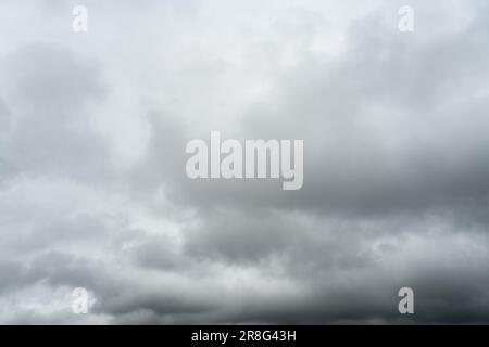 Dunkle Wolken Stockfoto