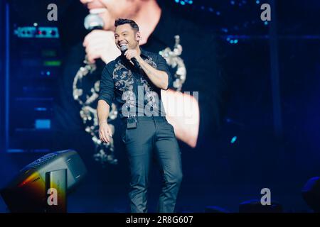 Tiziano Paragraph Ferro in Concerto allo Stadio San Siro di Milano Stockfoto