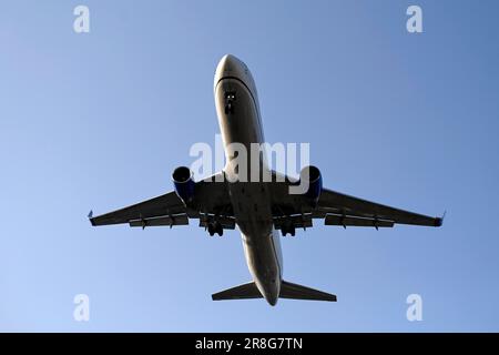 Aircraft United Airlines, Boeing 767-300 Stockfoto