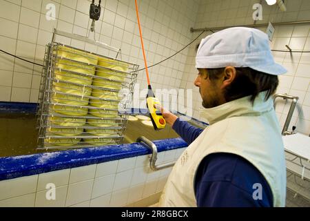 Caseificio Del Gottardo, Airolo, Kanton Ticino, Schweiz Stockfoto