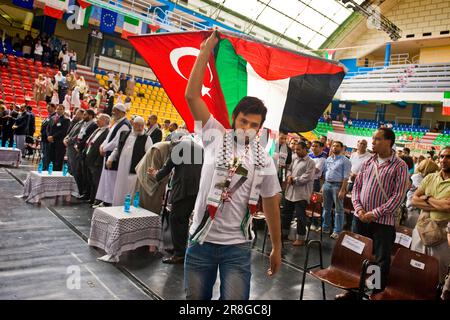 Freiheitsfestival des palästinensischen Volkes (Freedom Flotilla), Mailand 13.06.2010 Stockfoto