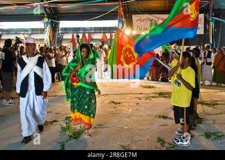 Festival des eritreischen Volkes in Italien, Cinisello Balsamo, Italien Stockfoto