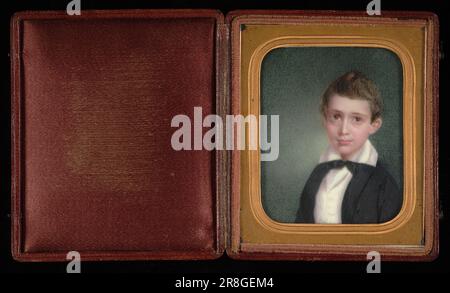 Robert Edwards Carter Stearns ca. 1840 von Sarah C. Frothingham, geboren 1821-verstorben New York City 1861 Stockfoto